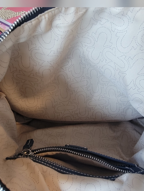 True Religion Horseshoe Dark Blue Denim Hobo Bag - Picture 4 of 6